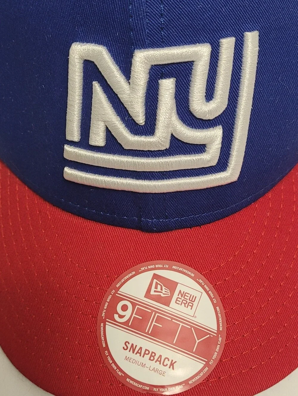 New Era 9FIFTY NFL New York Giants Historic Logo Snapback Cap M/L